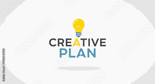 Creative Plan Business Concept Logo Design.