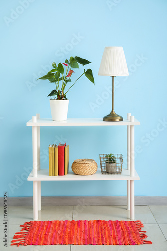 Shelving unit with housepla...