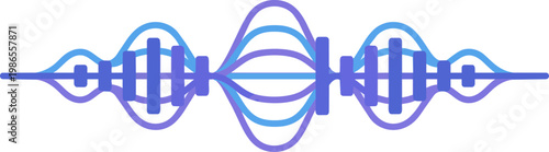 DNA Helix Graphic Illustration Of Genetic Structure.