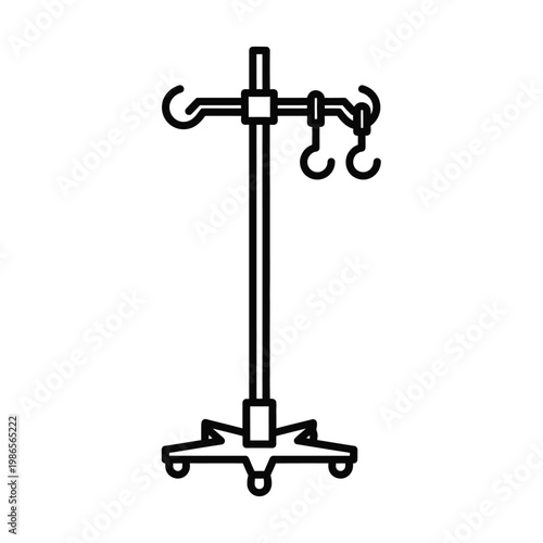 IV Drip Stand Icon