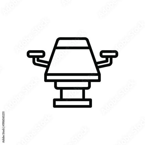 Surgical Table Icon