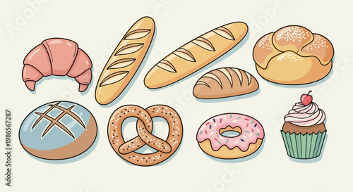 Artisan Bakery Delights: An enticing array of freshly baked goods, each one a testament to the art of baking, offers a symphony of flavors and textures.