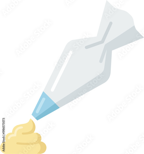 Pen nib with blue tip releasing yellow ink splash.