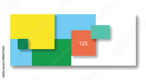 A colorful geometric composition (2)