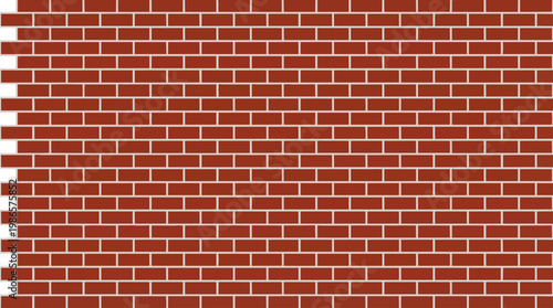 Brick Wall Texture Close Up Brickwork Pattern.