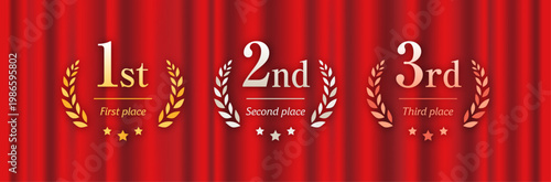 金銀銅 1位2位3位 ランキングのアイコンセット