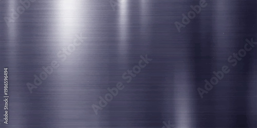 High-quality industrial background featuring a polished silver stainless steel plate with a shiny brushed metal texture and reflective grey aluminum surface pattern for a sleek metallic wallpaper