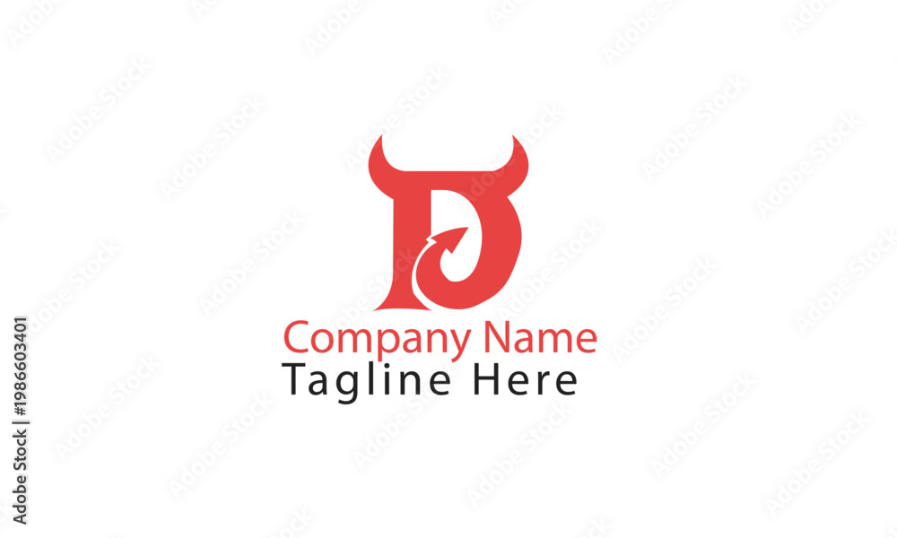 Obraz premium Devil logo
