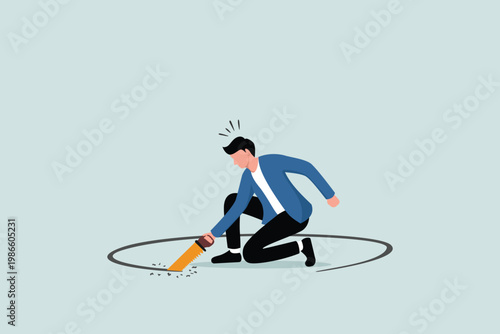 Business or financial mistakes, wrong decisions, frustrated entrepreneurs lead themselves to failure.