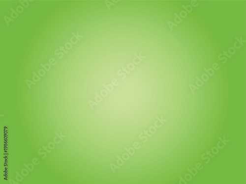 Central soft white light radiating outwards on a green background, abstract circle.