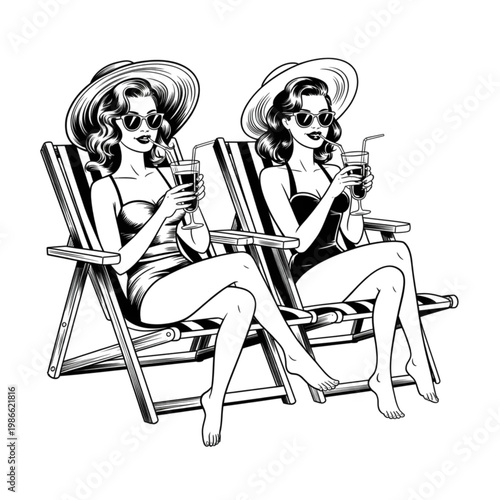 Vector set of various high heels and boots, featuring different styles of elegant women's footwear and shoes