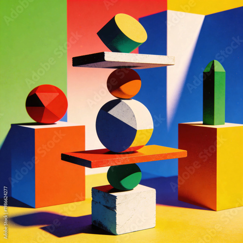 Color Block Composition