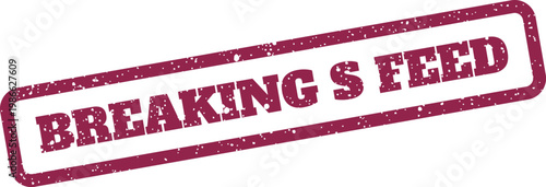 Distressed indicator stamp suggesting a continuous stream of information or live data feed updates