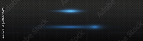 A bright blue light streaks across a dark background with a sense of speed and energy