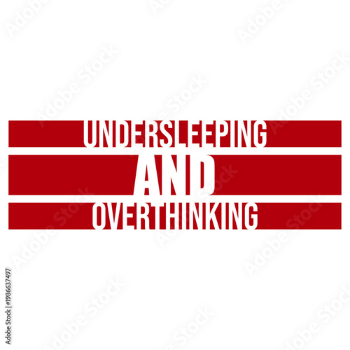 Undersleeping And Overthinking – brutally relatable for every night owl whose brain refuses to switch off. Sarcastic, honest and the perfect gift for chronic overthinkers and tired souls.