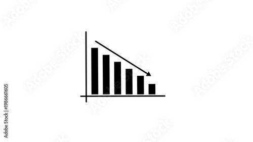 Minimalist image featuring a simple black l shaped line on white