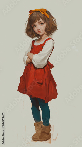 Close-Up Portrait of Young Woman with Natural Makeup and Soft Lighting