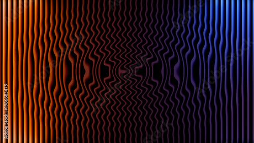 Vibrant gradient background with wavy pattern