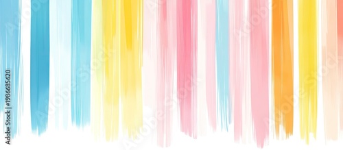 colorful brush strokes background