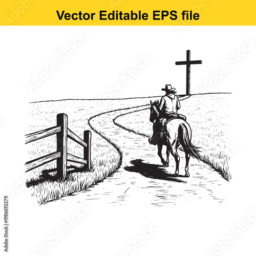 Black and white farm icons