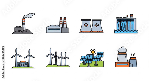 Diverse Energy Sources - Coal, Gas, Nuclear, Hydro, Wind, Solar, Geothermal.