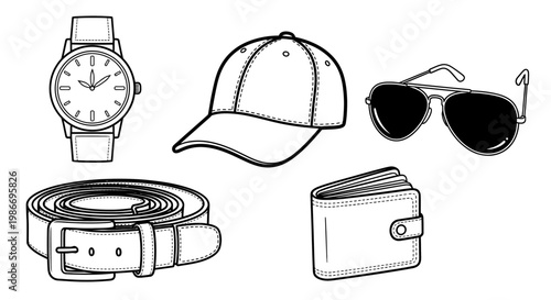Accessories for men fashion style 1.