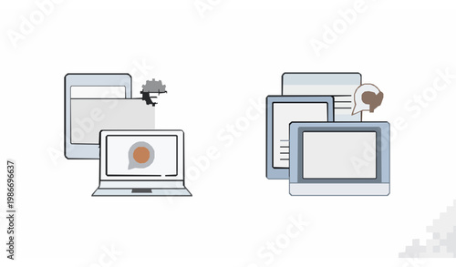 Editable HD vector illustration – clean and easy to customize design