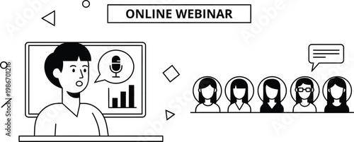 Online Webinar Presentation: Speaker and Audience Interaction, Business Education