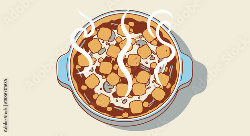 Delicious bowl of chili con carne.