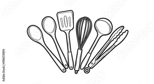 Kitchen Utensils Cooking Tools Set.
