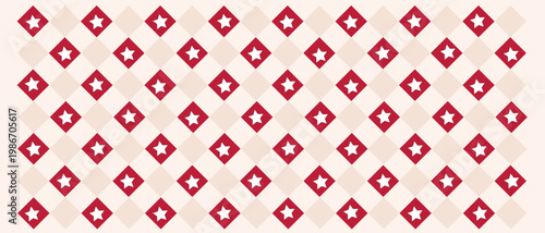 red and white geometric pattern. seamless geometric pattern .Pink y2k checkered background with sparkling. Cute carnival print for wrapping paper. Abstract geometric wallpaper ..eps. for gift, texture