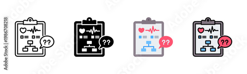Clinical Decision Support Icon Pack In Multiple Styles