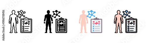 Holistic Vital Intelligence Icon Pack In Multiple Styles