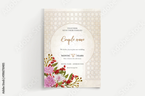 Save the date wedding invitation templates