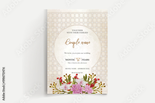 Save the date wedding invitation templates
