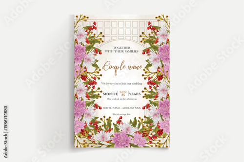 Save the date wedding invitation templates