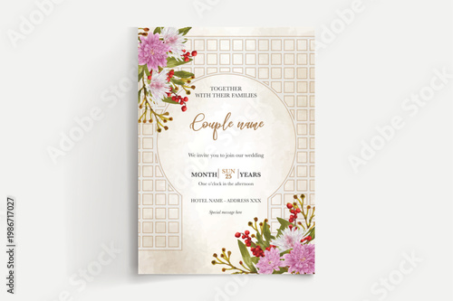 Save the date wedding invitation templates