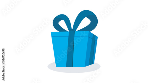 Gift box icon. Gifts and presents for holiday celebration and special sales offer. birthday celebration, special giveaway pack Isolated birthday or anniversary box with wrapping paper and ribbon bow. 