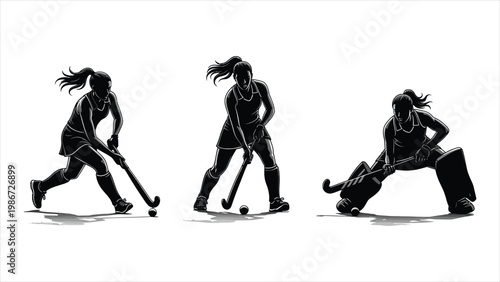 A Dynamic Visual Narrative of Skill, Precision, and Defensive Excellence in Women’s Athletics