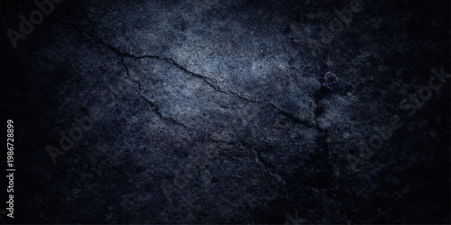 Abstract Dark Stone Texture: An evocative close-up of a dark stone surface, revealing the intricate details of cracks and textures. for Website. Background, Branding