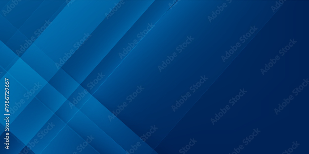 Fototapeta premium modern blue abstract background with elegant bright diagonal linesPrint