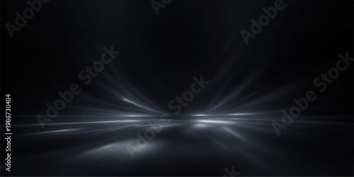 Abstract Abstract Light Beam on the Floor: Dramatic beams of light stretch across the floor, creating an abstract and intriguing visual effect. Light reflects. for Website. Background, Branding