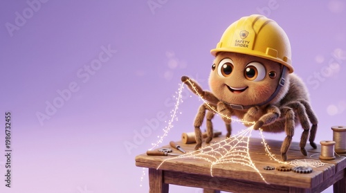 Creative Labour Day Concept with Single Hero Object on Solid Color Background Featuring Symbolic Work Tools and Modern Workforce Appreciation Theme with Ample Copy Space for Text Overlay Commercial St