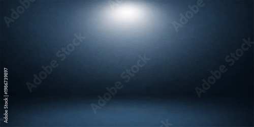 Dark Blue Metallic Light Texture Brushed Steel Background