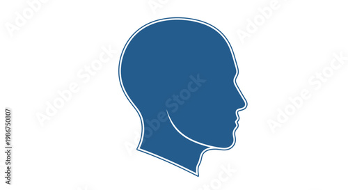 Silhouette of a Man in a Suit and Tie, Representing Business and Professionalism