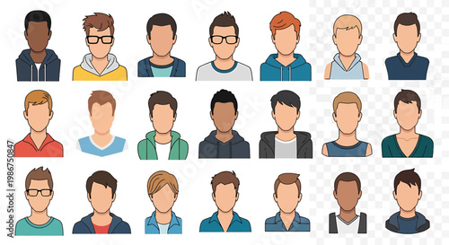 Silhouette of a Man in a Suit and Tie, Representing Business and Professionalism