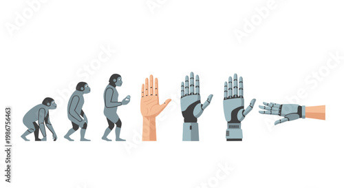 Evolution of the Hand From Primate Ancestors to Advanced Prosthetics and Robotic Technology