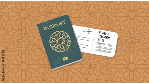 International Travel Documents: Passport & Flight Ticket for Global Journeys