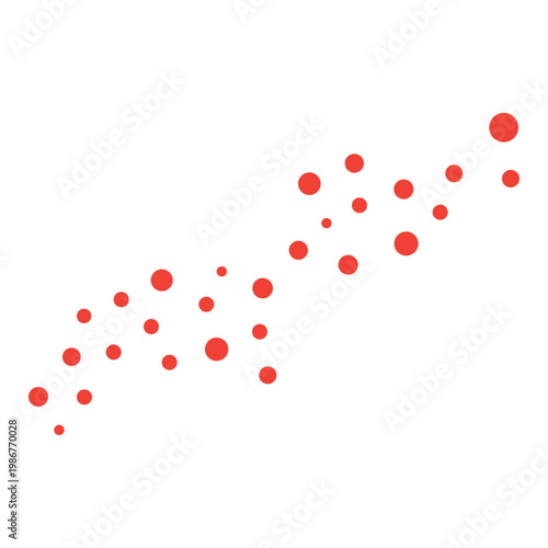 Red dots ascend in a graph on 16 April