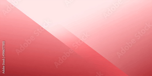 A 3d abstract red and pink background pattern featuring a folded paper curl corner and vector line texture on a blank business banner template